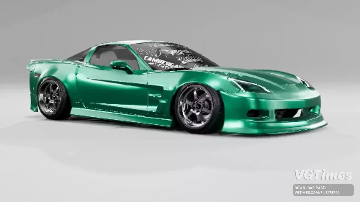 BeamNG.drive — 2009 Chevrolet Corvette ZR1 v1.0 (0.34.x)