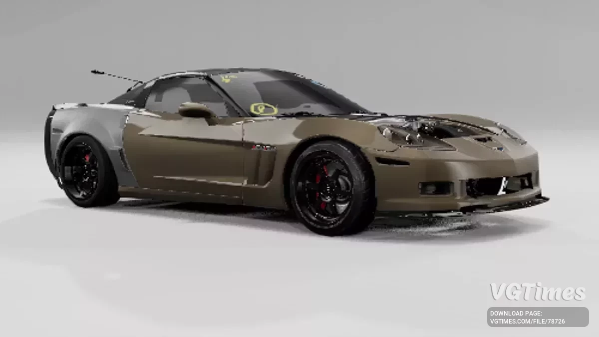 BeamNG.drive — 2009 Chevrolet Corvette ZR1 v1.0 (0.34.x)