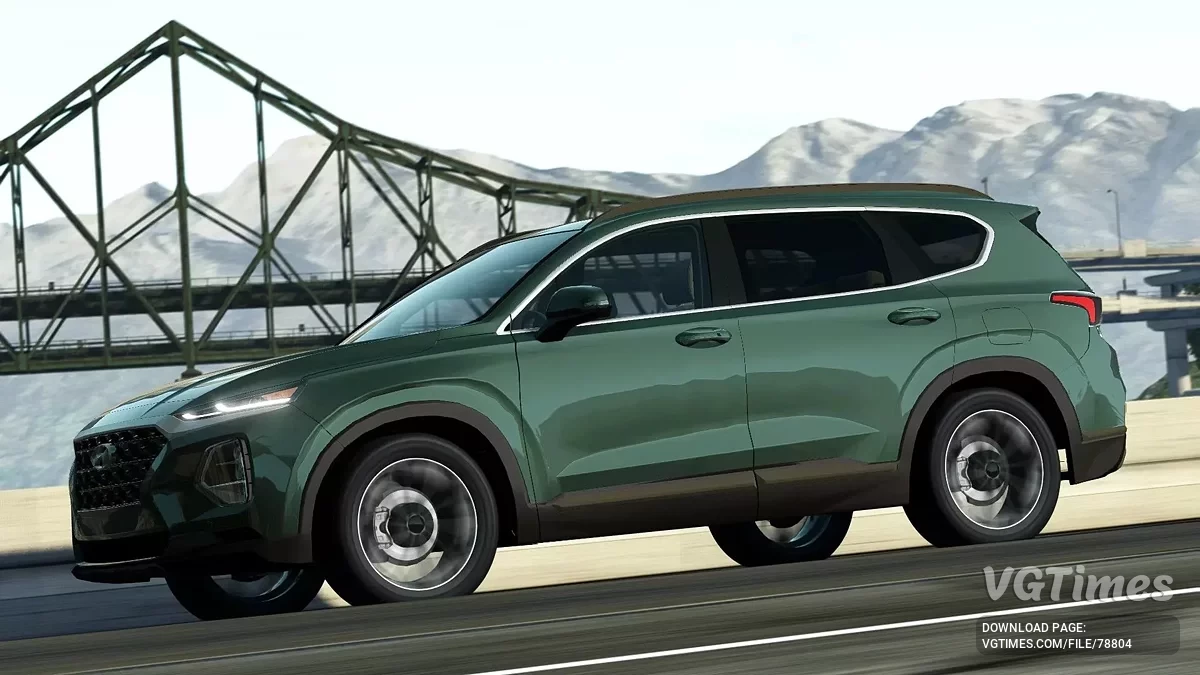 BeamNG.drive — 2019-2023 Hyundai Santa Fe (0.34.x)