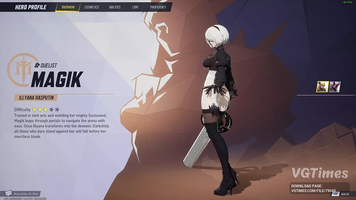 Marvel Rivals — 2B из игры Nier Automata