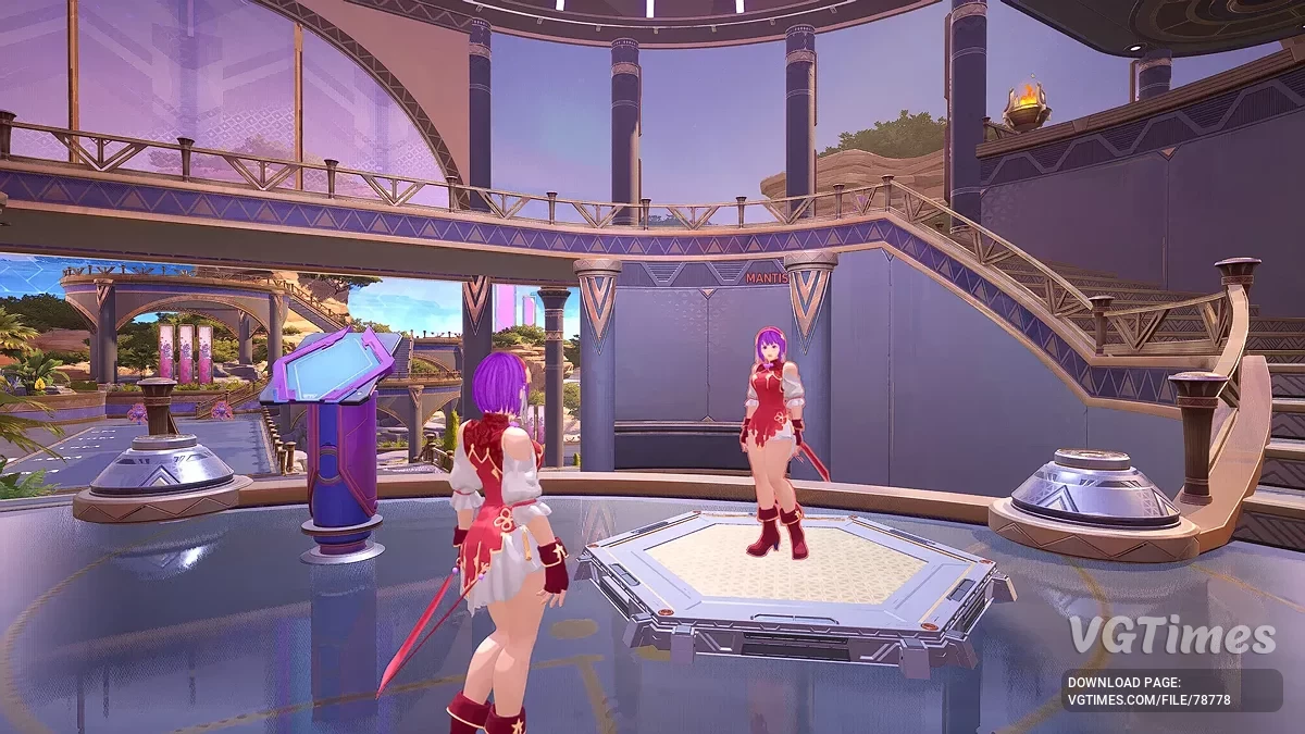 Marvel Rivals — Афина из игры The King of Fighters XV