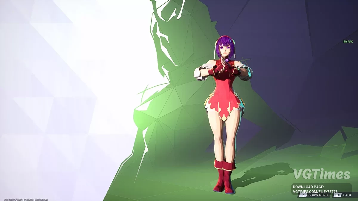 Marvel Rivals — Афина из игры The King of Fighters XV