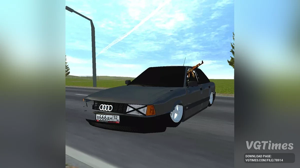 Simple Car Crash Physics Sim — Audi A8 D2 (переделка)