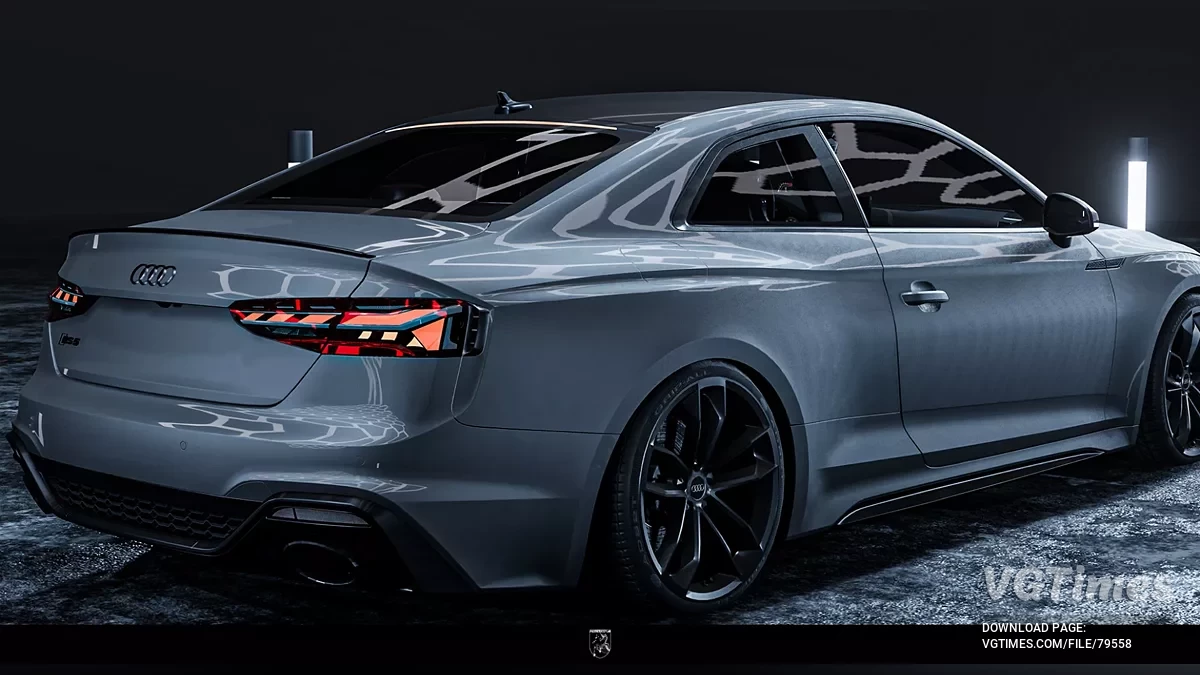 BeamNG.drive — Audi RS 5/RS 5-R 2020 v1.0 (0.34.x)