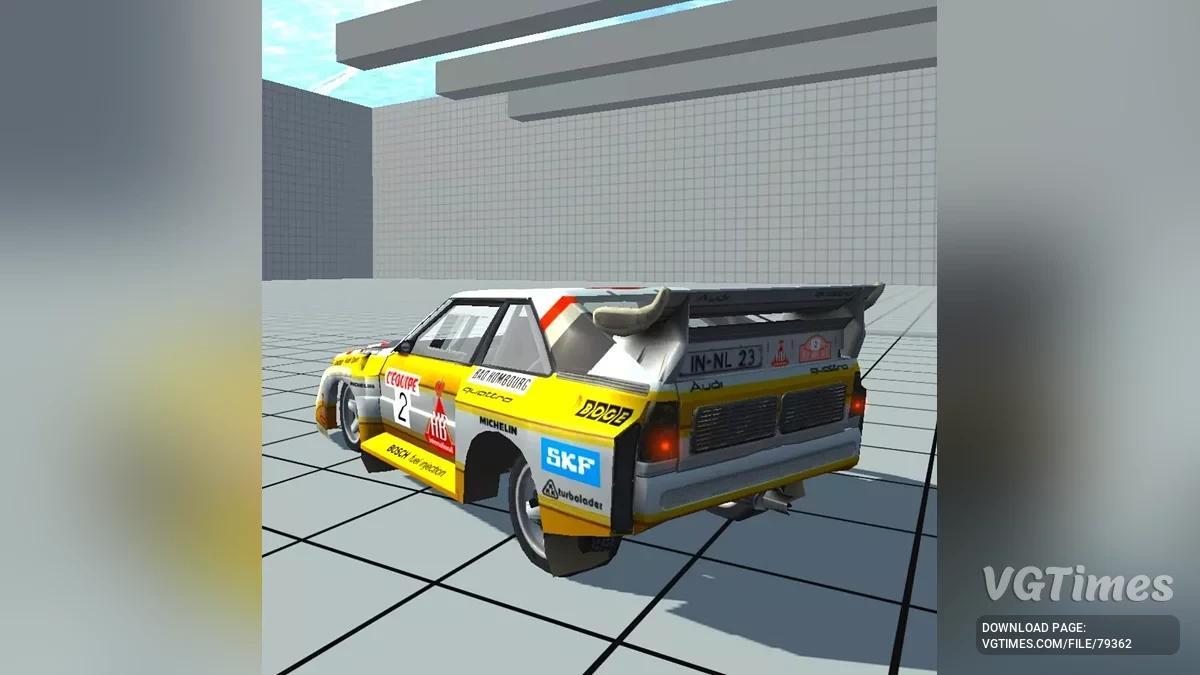 Not Simple Car Crash — Audi S1 Quattro