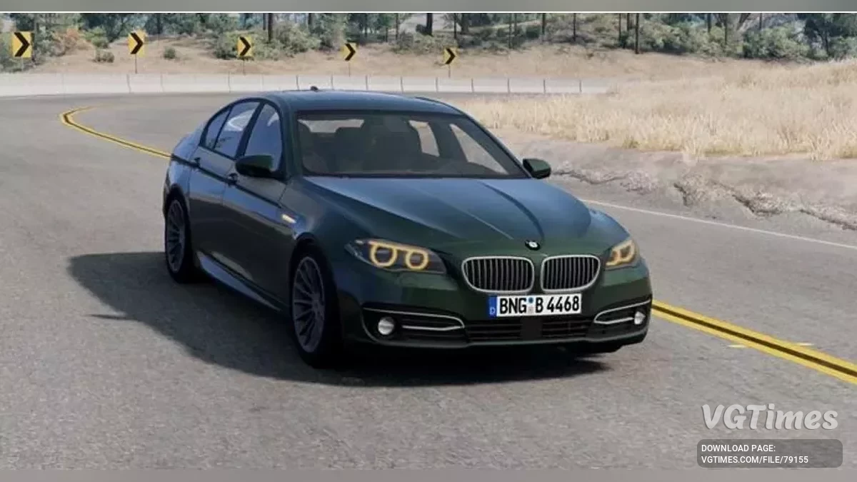 BeamNG.drive — BMW 5-Series LCI F10 (0.34.x)