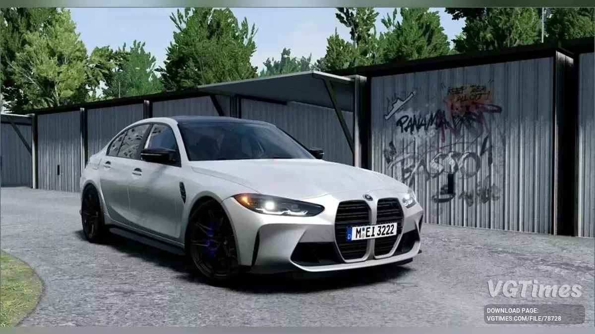 BeamNG.drive — BMW M3 (G80/G81) (0.34.x)