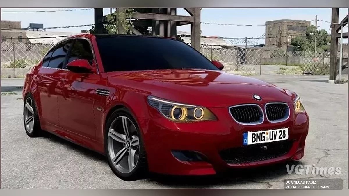 BeamNG.drive — BMW M5 (E60) KKR (0.34.x)