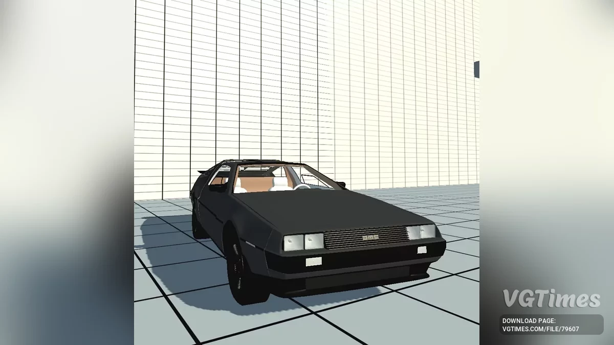 Not Simple Car Crash — Delorean