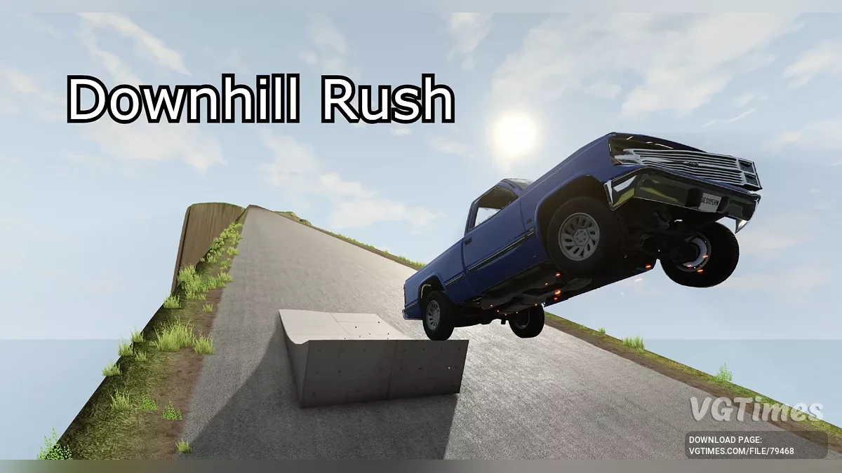 BeamNG.drive — Downhill Rush v1.0 (0.34.x)