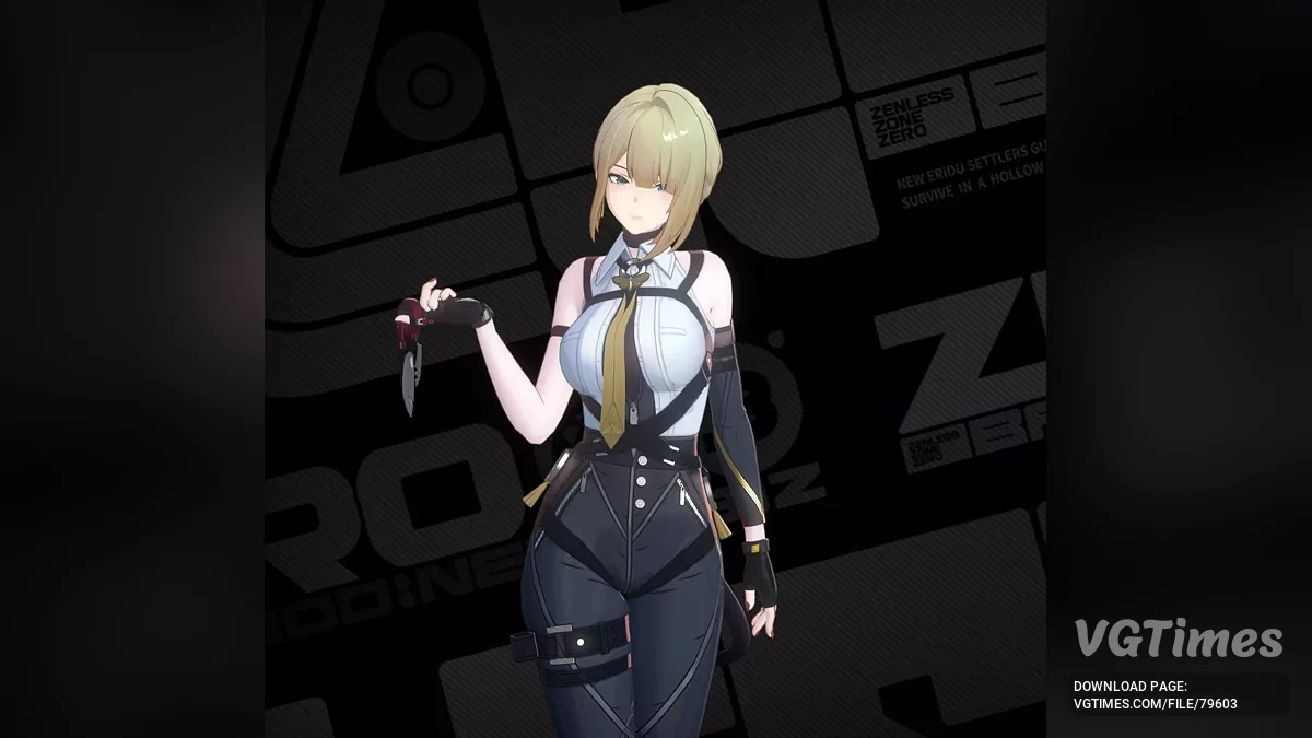 Zenless Zone Zero — Джейн Доу в наряде Эвелин