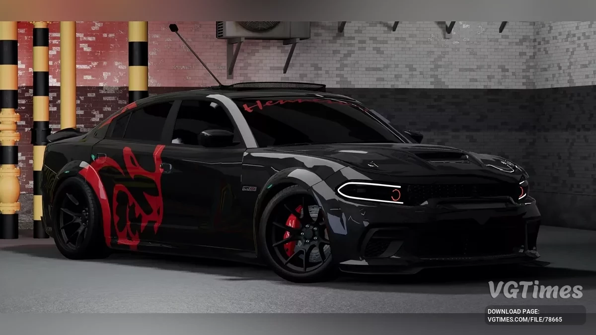 BeamNG.drive — Fastrow '15 - '23 Dodge Charger v1.0 (0.34.x)