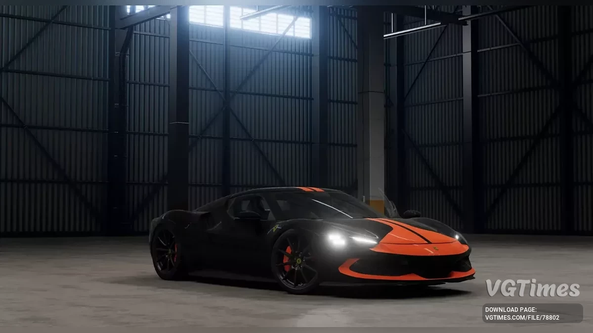 BeamNG.drive — Ferrari 296 v1.0 (0.34.x)