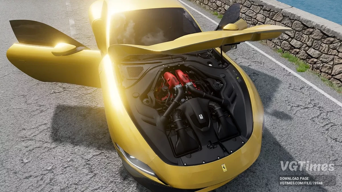 BeamNG.drive — Ferrari Roma (0.34.x)