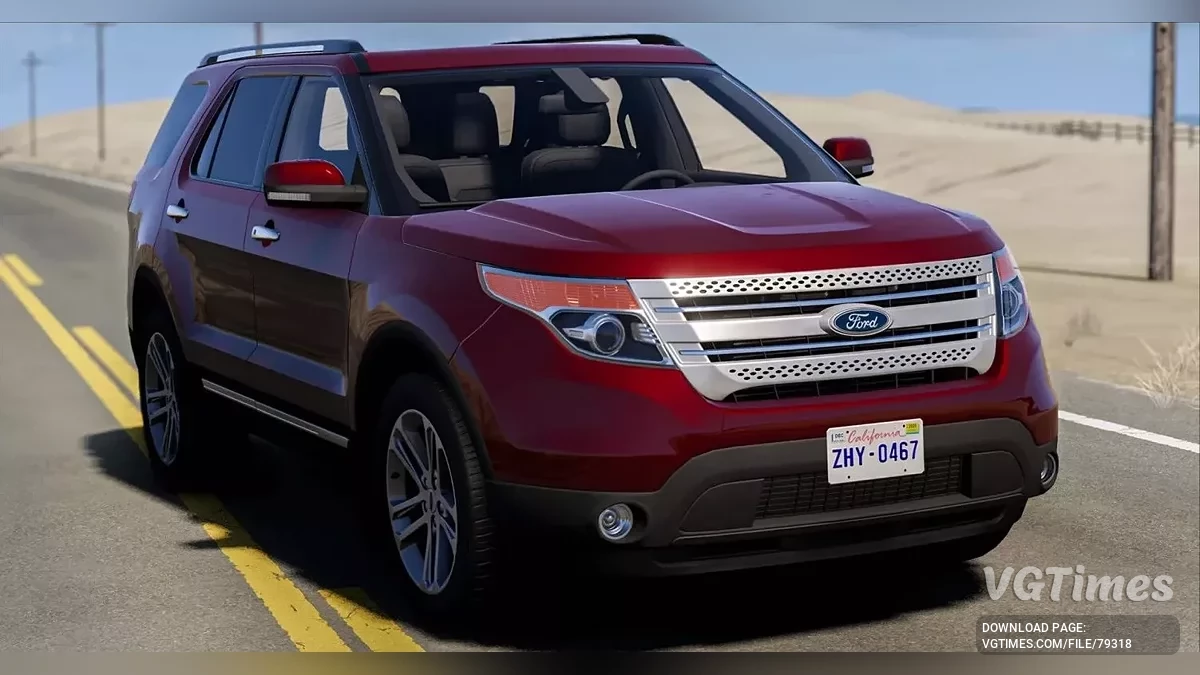 BeamNG.drive — Ford Explorer pack (0.34.x)