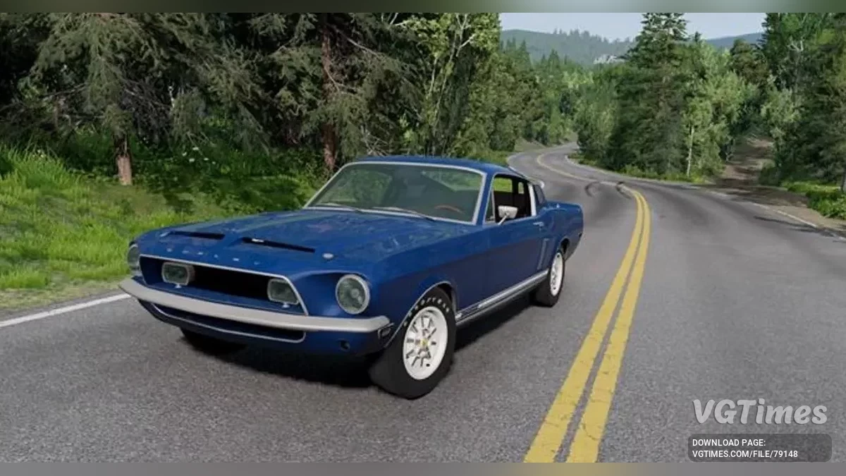 BeamNG.drive — Ford Mustang 1968 (0.34.x)