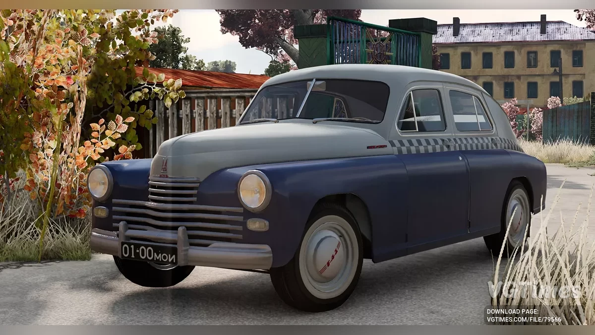 BeamNG.drive — GAZ M-20 Pobeda v1.0 (0.34.x)