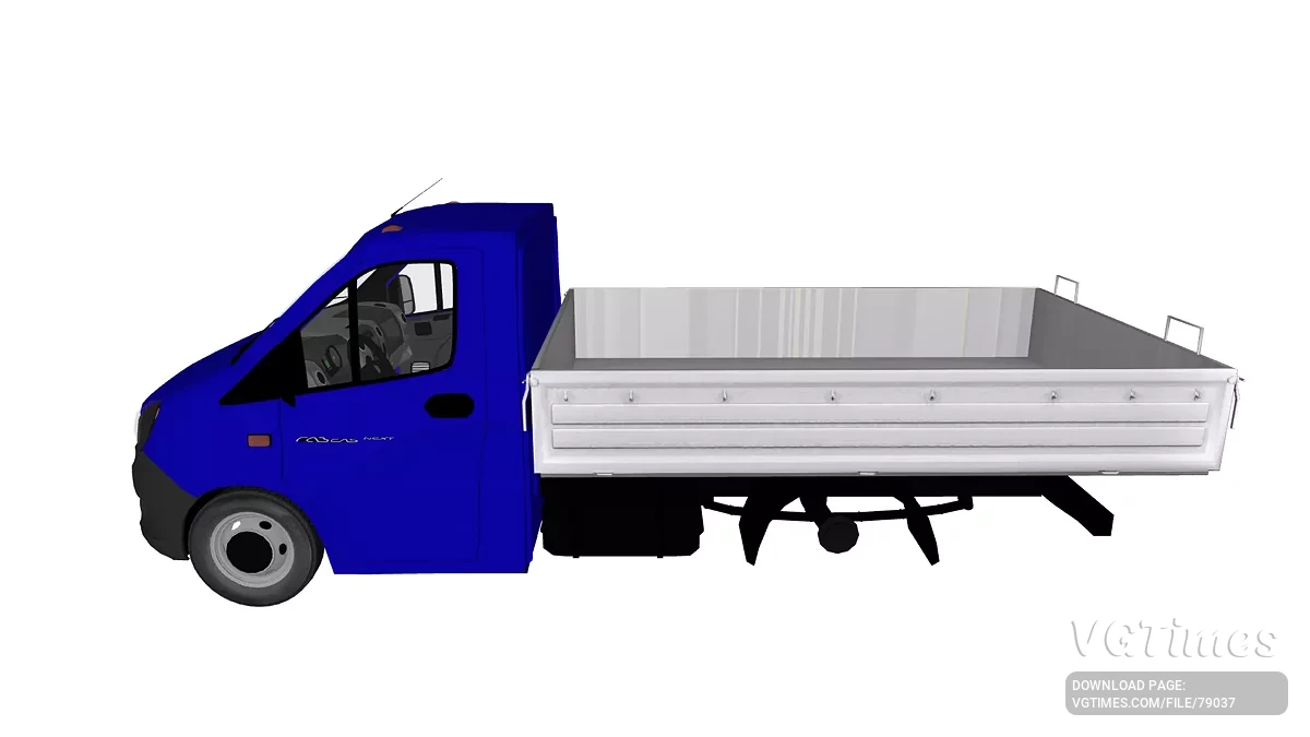 Simple Car Crash Physics Sim — Газель Next (бортовой)