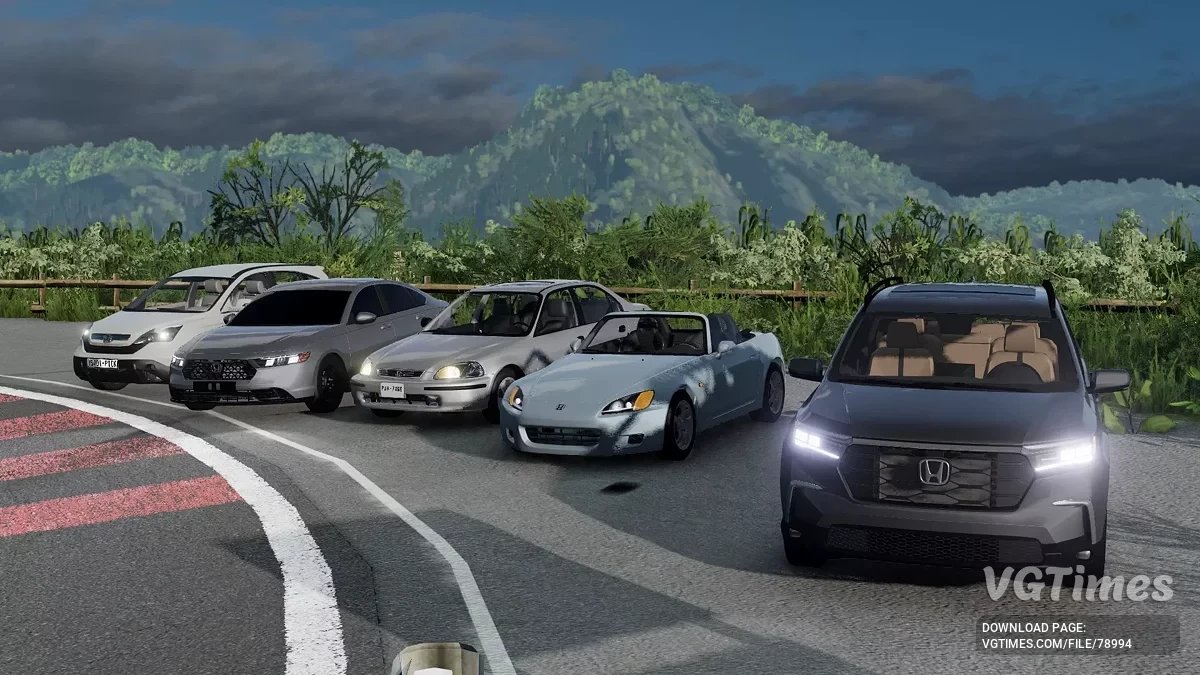 BeamNG.drive — Honda pack (0.34.x)