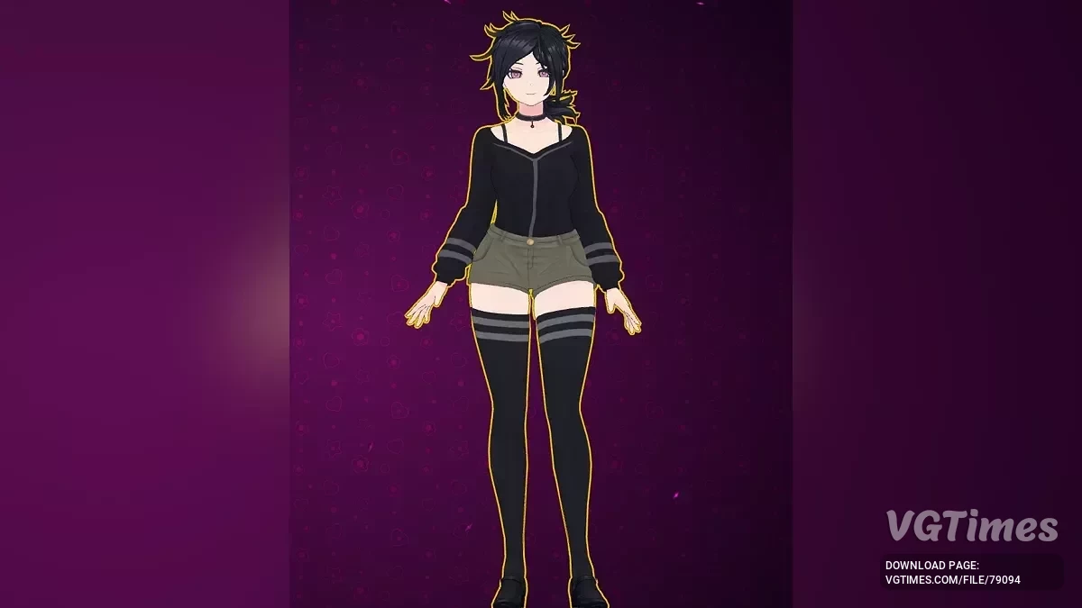 MiSide — Эшли из игры The Coffin of Andy and Leyley