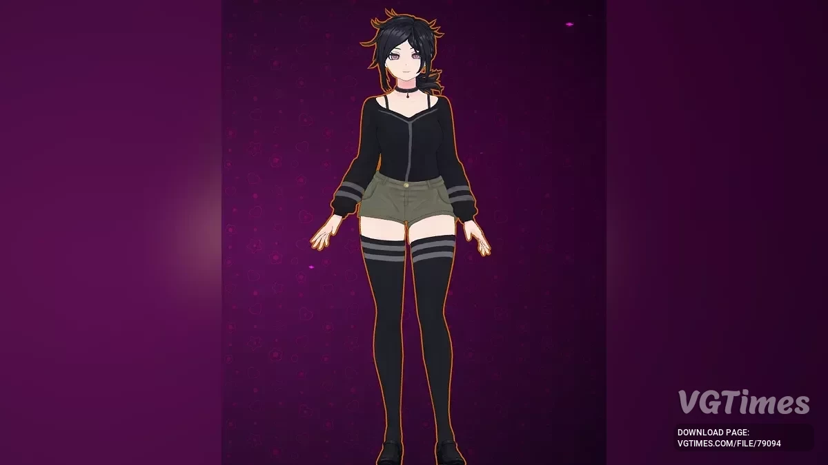 MiSide — Эшли из игры The Coffin of Andy and Leyley