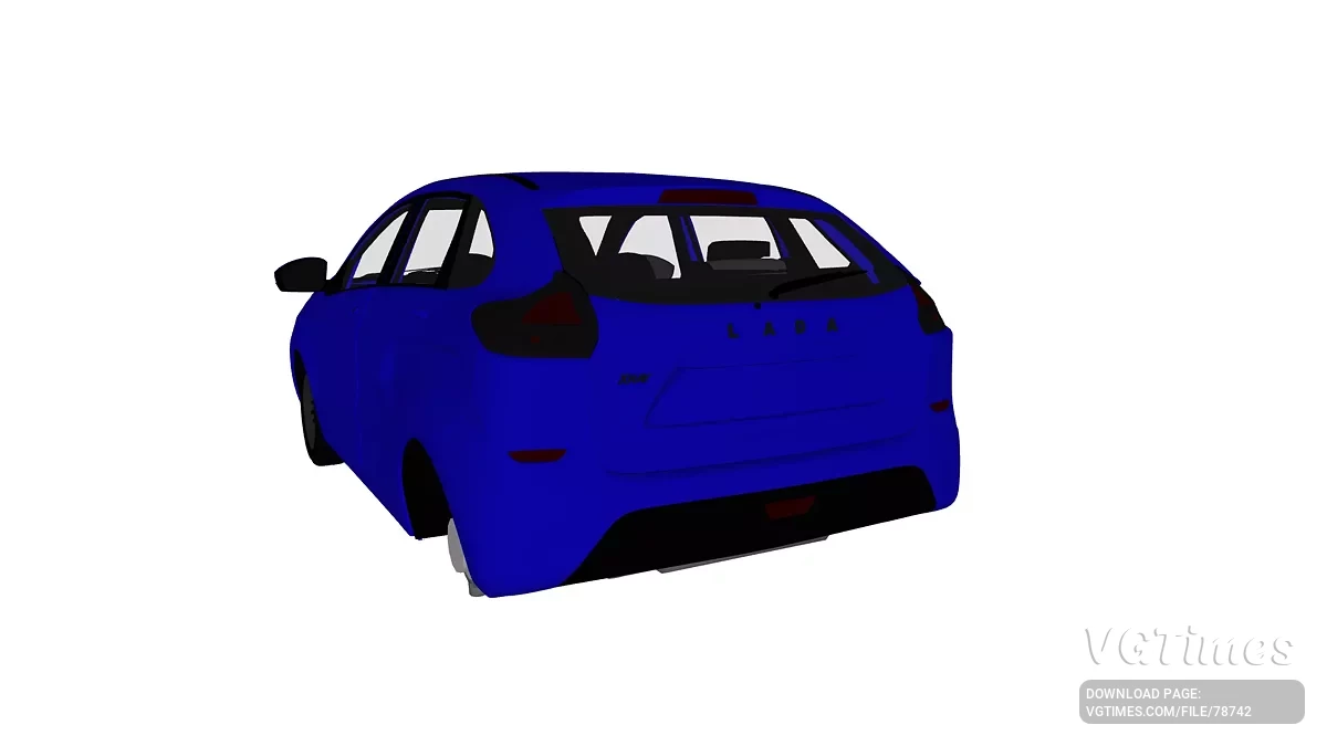 Simple Car Crash Physics Sim — Lada Xray