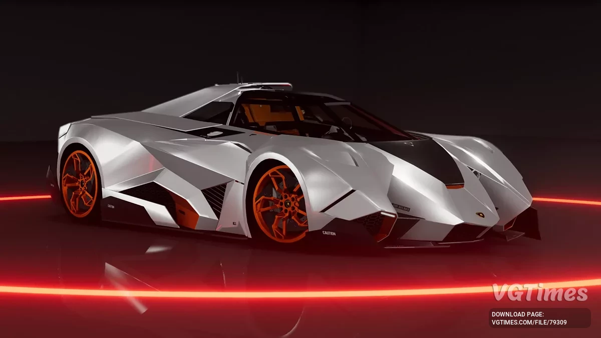 BeamNG.drive — Lamborghini Egoista v1.0 (0.34.x)