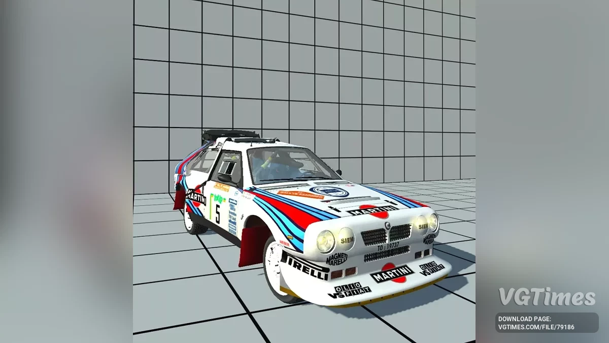 Not Simple Car Crash — Lancia Delta S4