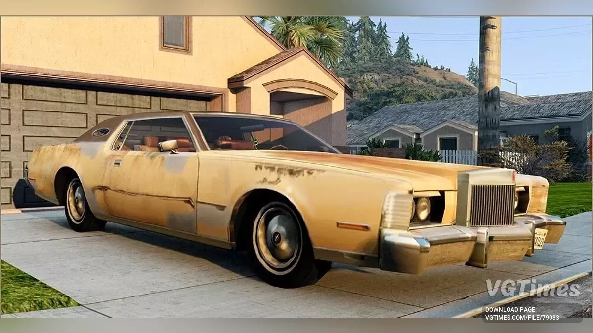 BeamNG.drive — Lincoln Continental Mark IV Professor Garfield Edition (0.34.x)