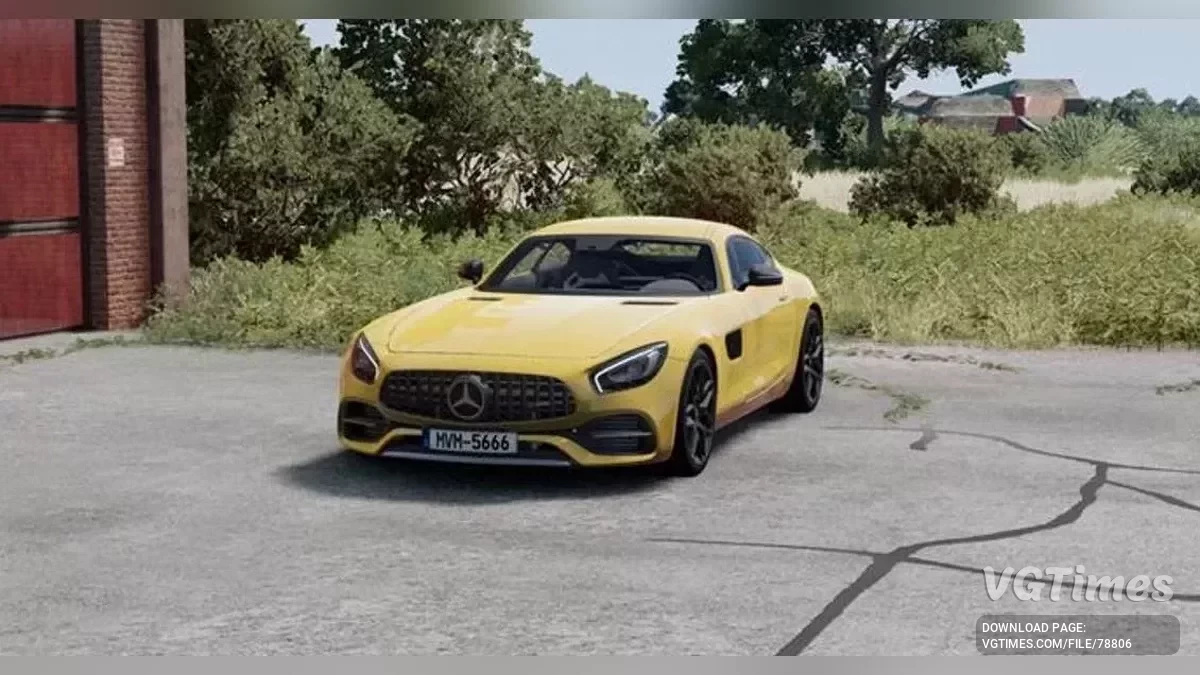 BeamNG.drive — Mercedes-Benz AMG GT Series (0.34.x)