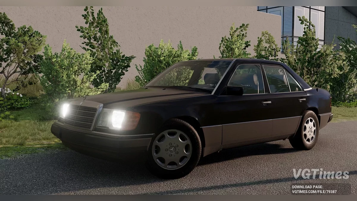BeamNG.drive — Mercedes-Benz E-Class (W124) Edit v1.0 (0.34.x)