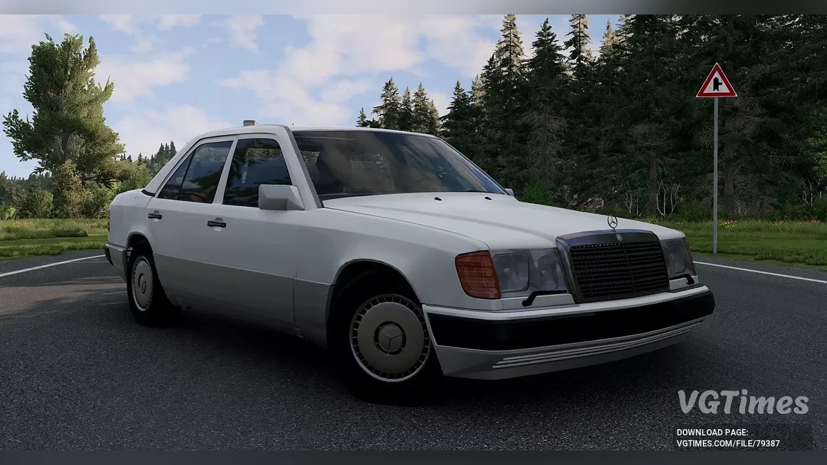 BeamNG.drive — Mercedes-Benz E-Class (W124) Edit v1.0 (0.34.x)