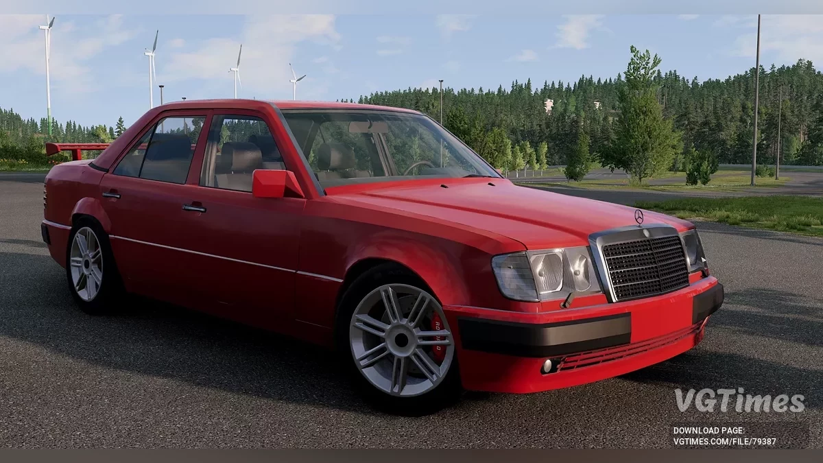 BeamNG.drive — Mercedes-Benz E-Class (W124) Edit v1.0 (0.34.x)