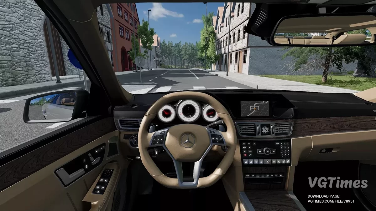 BeamNG.drive — Mercedes-Benz E-class W212 (0.34.x)