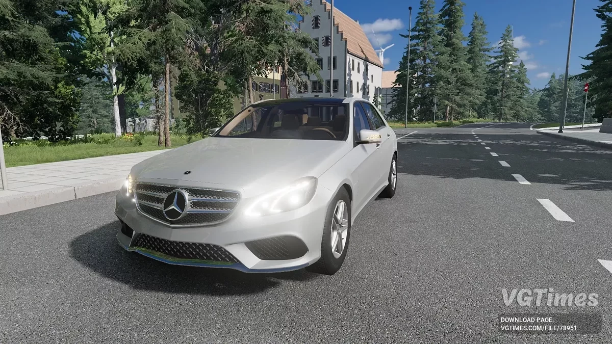 BeamNG.drive — Mercedes-Benz E-class W212 (0.34.x)