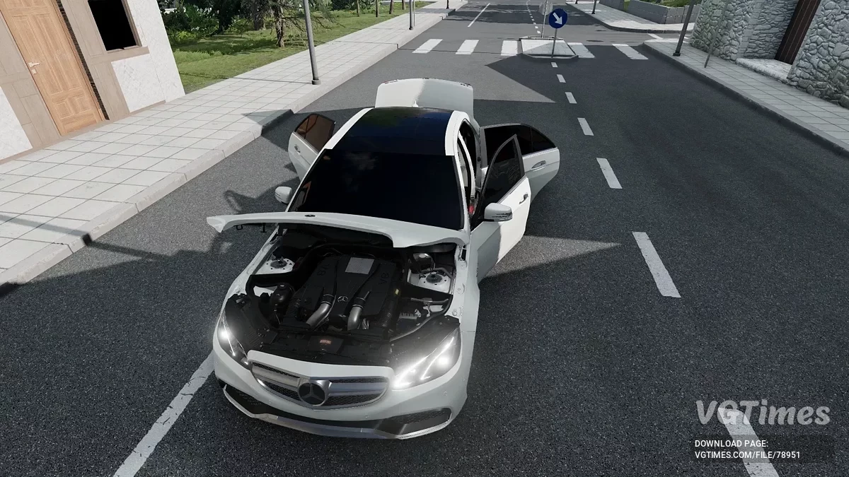 BeamNG.drive — Mercedes-Benz E-class W212 (0.34.x)