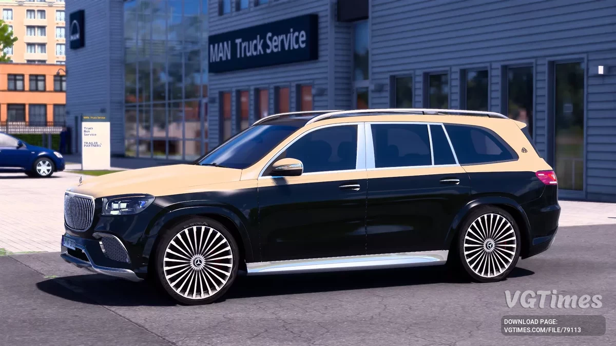 Euro Truck Simulator 2 — Mercedes-Benz GLS Maybach 2023 [v1.5]