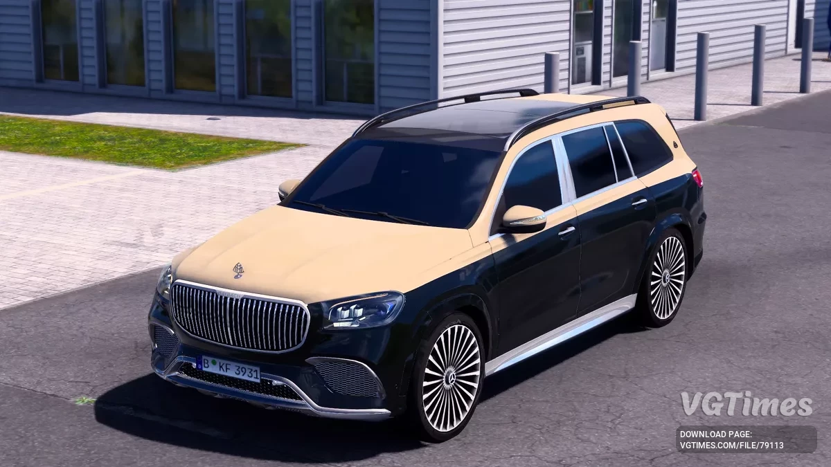 Euro Truck Simulator 2 — Mercedes-Benz GLS Maybach 2023 [v1.5]