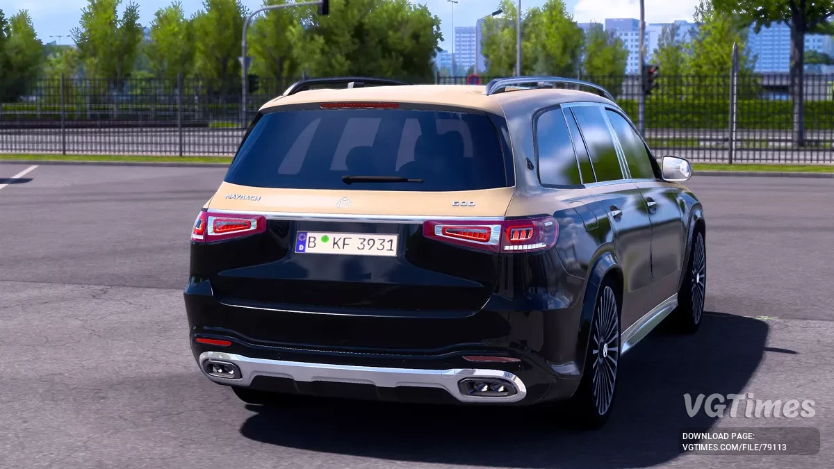 Euro Truck Simulator 2 — Mercedes-Benz GLS Maybach 2023 [v1.5]