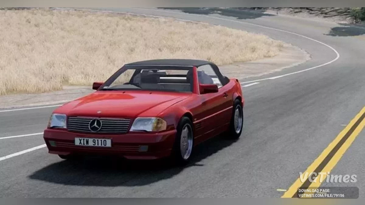 BeamNG.drive — Mercedes-Benz Sl-Class R129 (0.34.x)