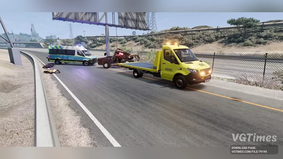 BeamNG.drive — Mercedes-Benz Sprinter 2020 Fox v1.0 (0.34.x)