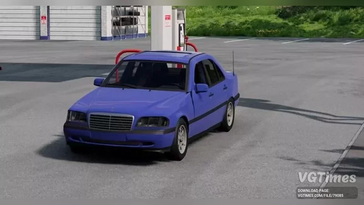 BeamNG.drive — Mercedes-Benz W202 C180 (0.34.x)