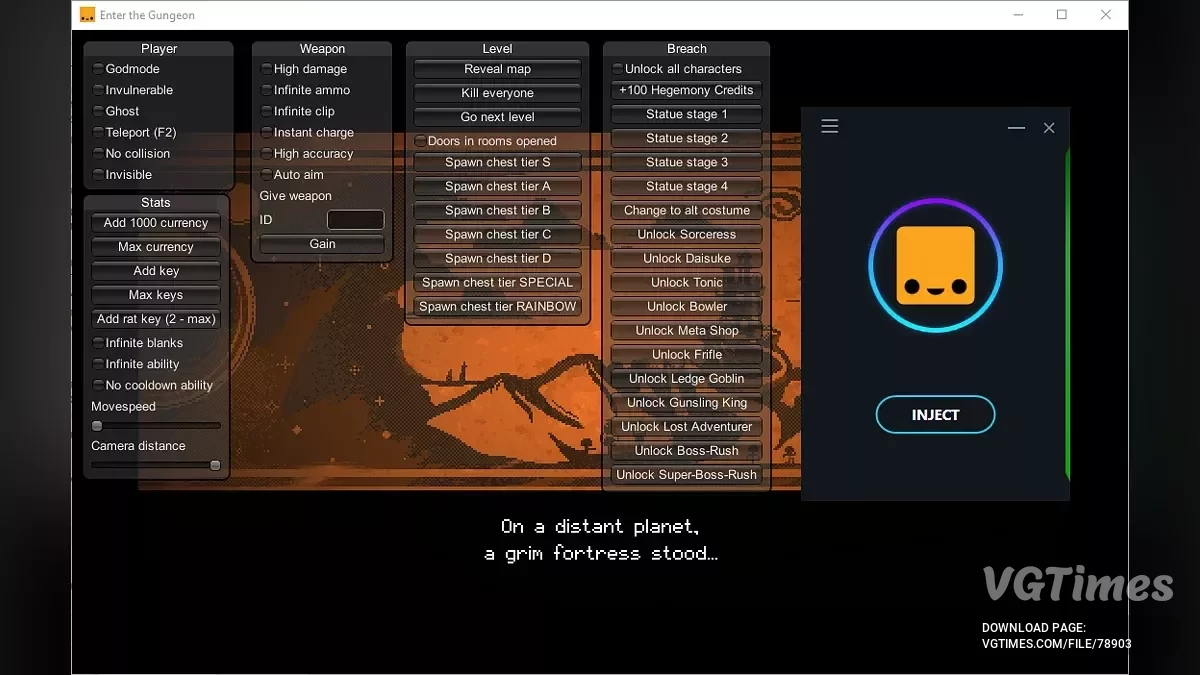 Enter the Gungeon — Мод-меню (+50) [UPD: 11.08.2023]