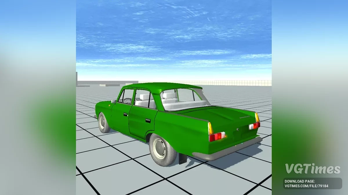 Not Simple Car Crash — Москвич 412