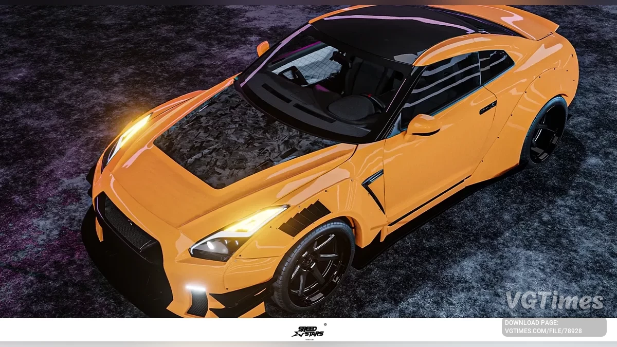 BeamNG.drive — NISSAN GT-R R35 v1.0 (0.34.x)