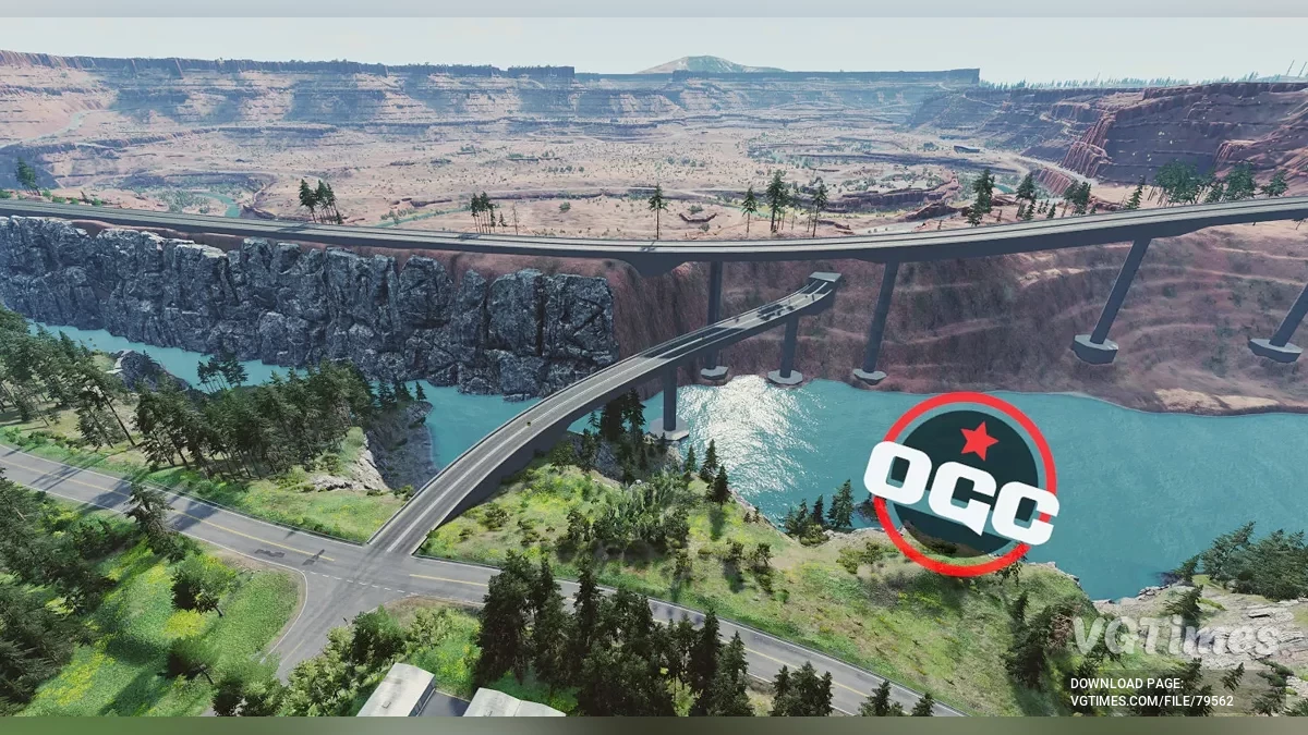 BeamNG.drive — OGC TWO - The Ultimate Map v1.5 (0.34.x)