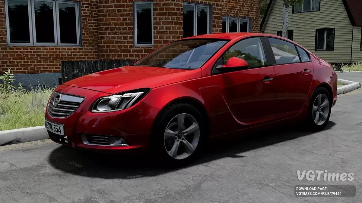 BeamNG.drive — Opel Insignia (2009-2014) v1.0 (v0.34.x)