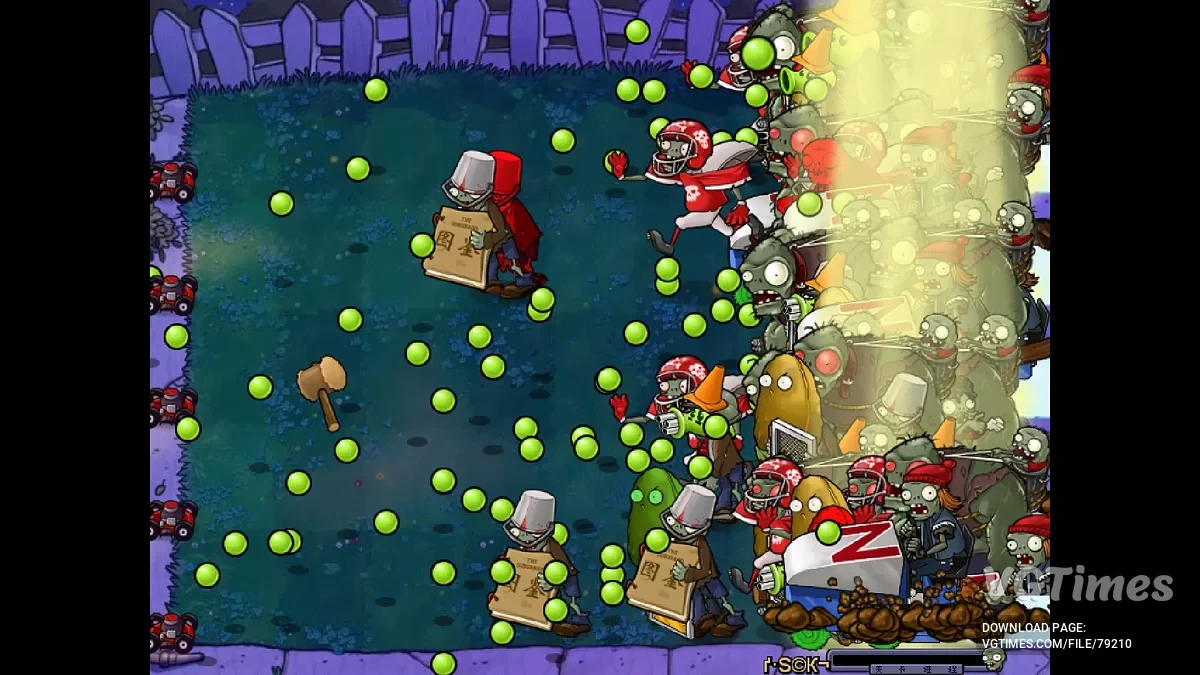 Plants vs. Zombies — Original mode - сложный мод