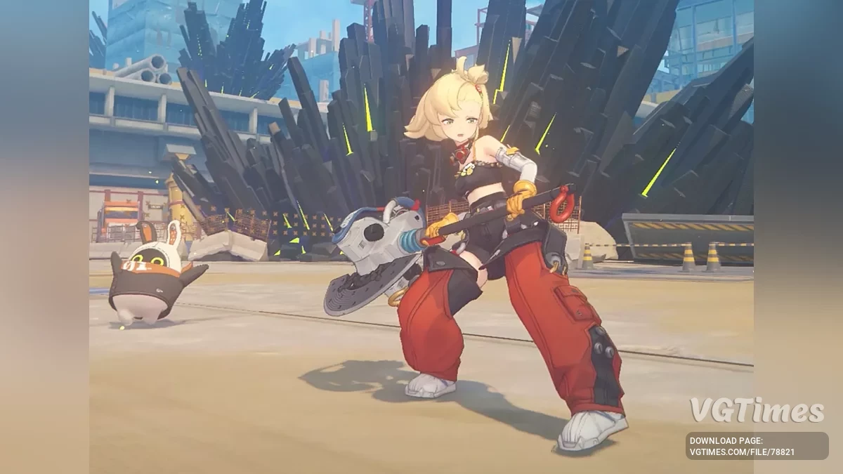 Zenless Zone Zero — Пайпер в шортах с высокой талией