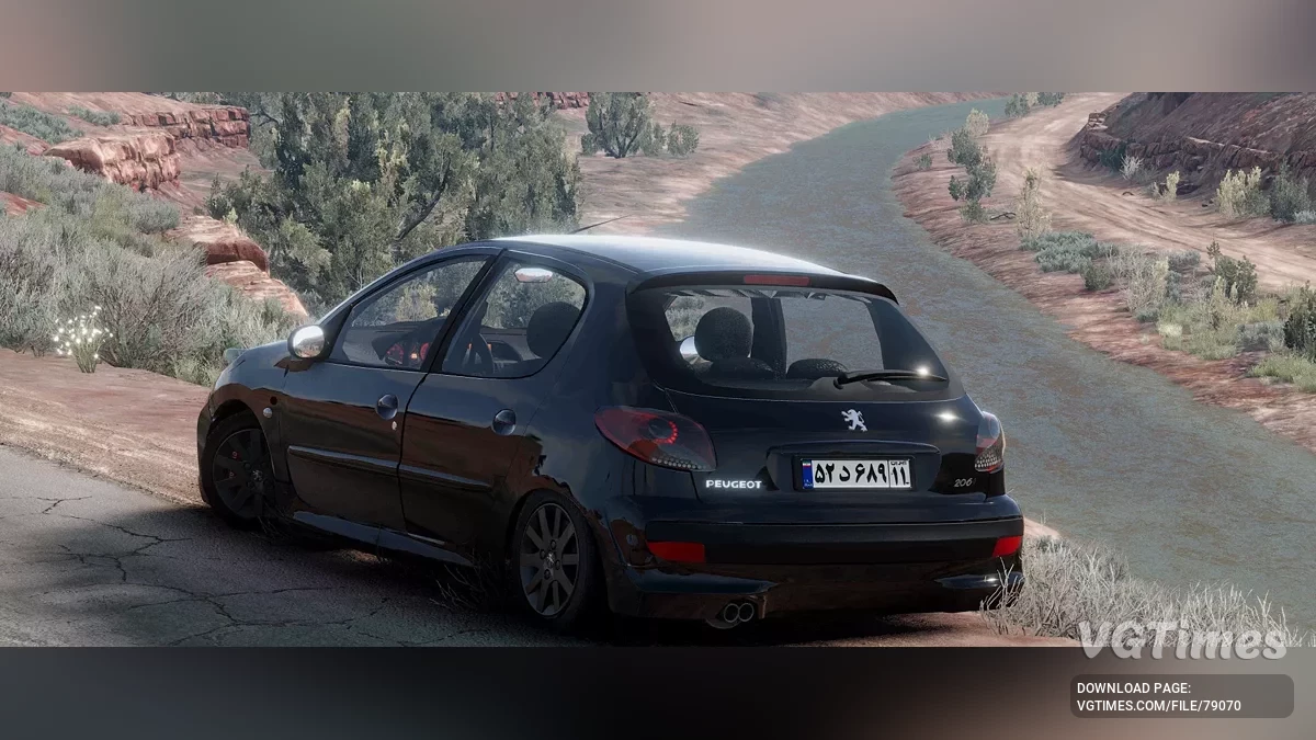 BeamNG.drive — Peugeot 206+/207i v1.0 (0.34.x)